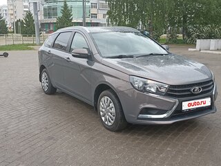 2019 Lada (ВАЗ) Vesta SW I, серый, 925000 рублей, вид 2