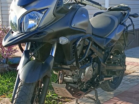 2014 Suzuki V-Strom DL 650, чёрный, 770000 рублей, вид 1