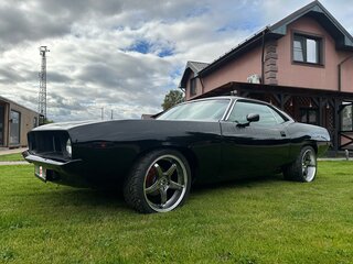 1973 Plymouth Barracuda, чёрный, 7777777 рублей, вид 1