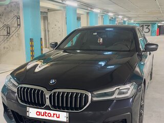 2021 BMW 5 серии 530i VII (G30/G31/G38) Рестайлинг, синий, 5500000 рублей, вид 3