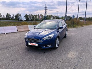 2017 Ford Focus III Рестайлинг, синий, 1220000 рублей, вид 1
