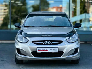 2014 Hyundai Solaris I, бежевый, 499000 рублей, вид 3