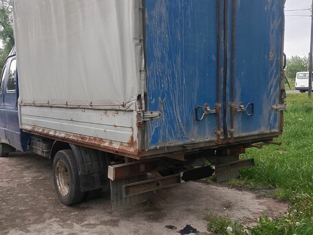 2005 ГАЗ ГАЗель (33023/330273) Фермер, синий, 450000 рублей, вид 3