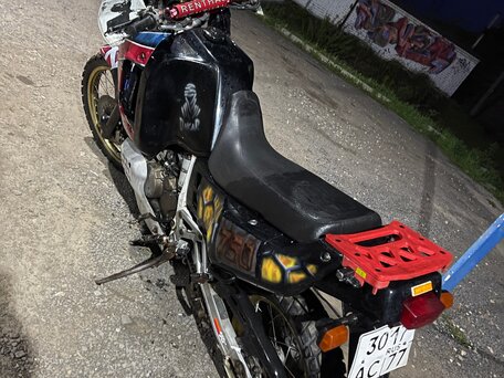 1994 Honda XRV 750 Africa Twin, чёрный, 350000 рублей, вид 4