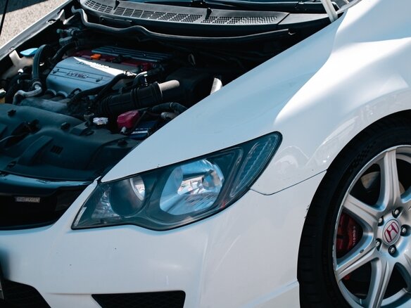 2007 Honda Civic Type R VIII, белый - вид 1