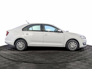 2019 Skoda Rapid I Рестайлинг, белый, 1430000 рублей, вид 4