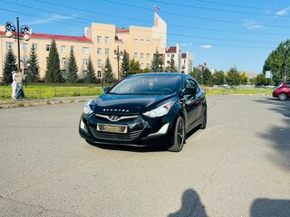 2014 Hyundai Elantra V (MD) Рестайлинг, чёрный, 1279000 рублей, вид 2