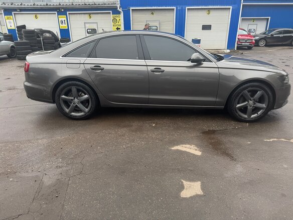 2012 Audi A6 IV (C7), серый, 1380000 рублей - вид 3