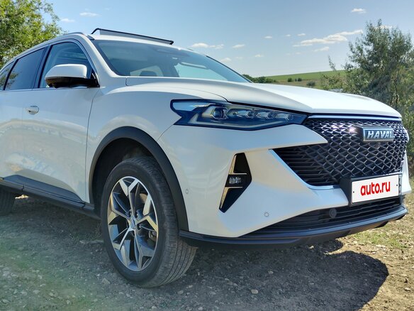 2024 Haval F7 I Рестайлинг, белый - вид 3