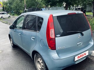 2002 Mitsubishi Colt VI (Z20/Z30), голубой, 295000 рублей, вид 4