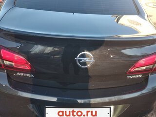 2014 Opel Astra J Рестайлинг, чёрный, 1070000 рублей, вид 5