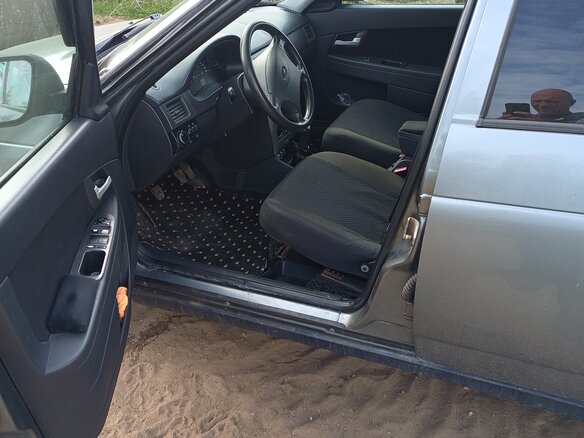 2012 Lada (ВАЗ) Priora I, серый, 340000 рублей - вид 8
