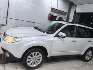 2012 Subaru Forester III Рестайлинг, белый, 1250000 рублей, вид 5