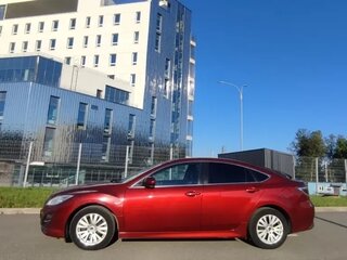 2010 Mazda 6 II (GH) Рестайлинг, красный, 850000 рублей, вид 3