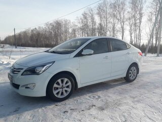 2016 Hyundai Solaris I Рестайлинг, белый, 1130000 рублей, вид 1