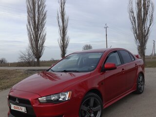 2008 Mitsubishi Lancer X, красный, 1200000 рублей, вид 1