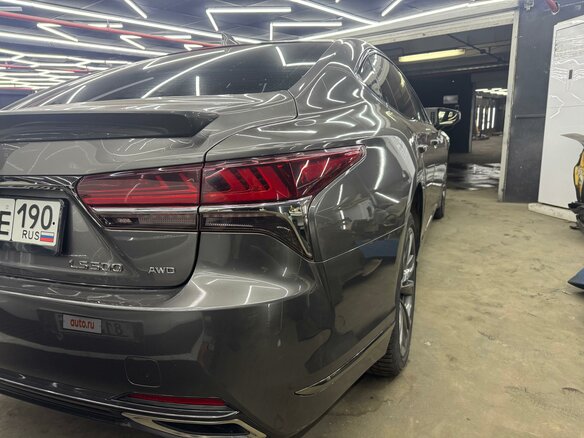 2018 Lexus LS 500 V, серый, 4900000 рублей - вид 26