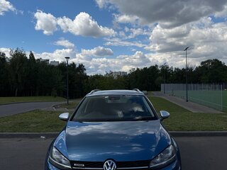 2015 Volkswagen Golf Alltrack VII, синий, 1750000 рублей, вид 2