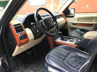 2008 Land Rover Range Rover Supercharged III Рестайлинг, синий, 1420000 рублей, вид 3