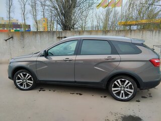 2020 Lada (ВАЗ) Vesta SW Cross I, серый, 2200000 рублей, вид 4