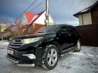 2011 Toyota Highlander II (XU40) Рестайлинг, чёрный, 2550000 рублей, вид 2