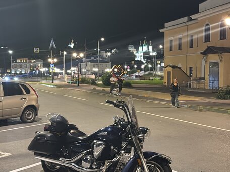 2012 Yamaha XVS1300, синий, 800000 рублей, вид 1