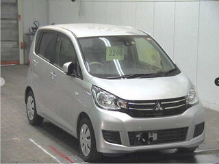 2019 Mitsubishi eK Wagon III Рестайлинг, серебристый, 550000 рублей, вид 2