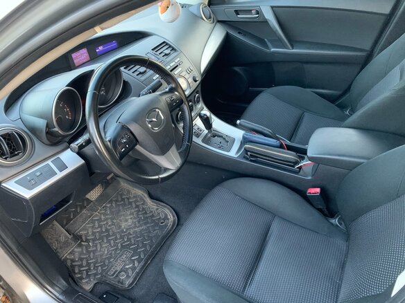 2012 Mazda 3 II (BL) Рестайлинг, серебристый - вид 8