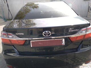 2014 Toyota Camry VII (XV50), чёрный, 2160000 рублей, вид 2
