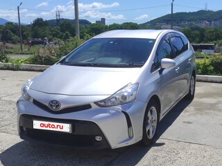2018 Toyota Prius Alpha I (ZVW40/41) Рестайлинг, серый, 1450000 рублей, вид 1