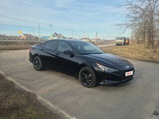 2021 Hyundai Elantra VII (CN7), чёрный, 2200000 рублей, вид 1