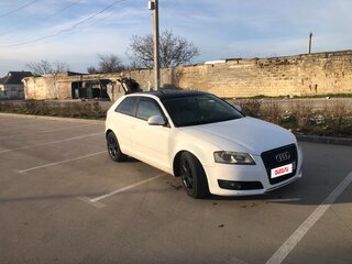 2008 Audi A3 II (8P) Рестайлинг 2, белый, 850000 рублей, вид 2