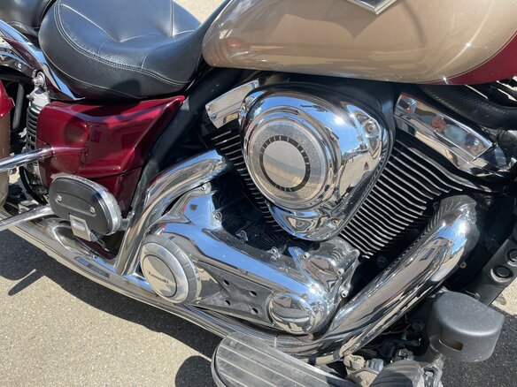 2010 Kawasaki VN1700 Vulcan, красный, 740000 рублей - вид 10