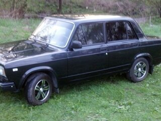 2011 Lada (ВАЗ) 2107, чёрный, 450000 рублей, вид 1
