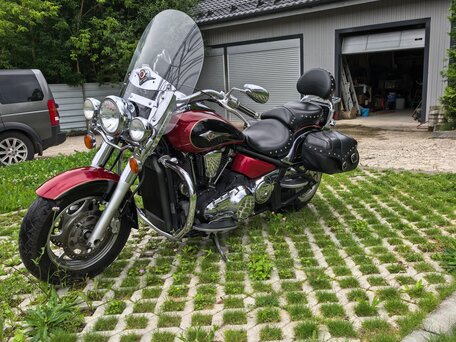 2007 Kawasaki VN2000 Vulcan, чёрный, 750000 рублей, вид 3