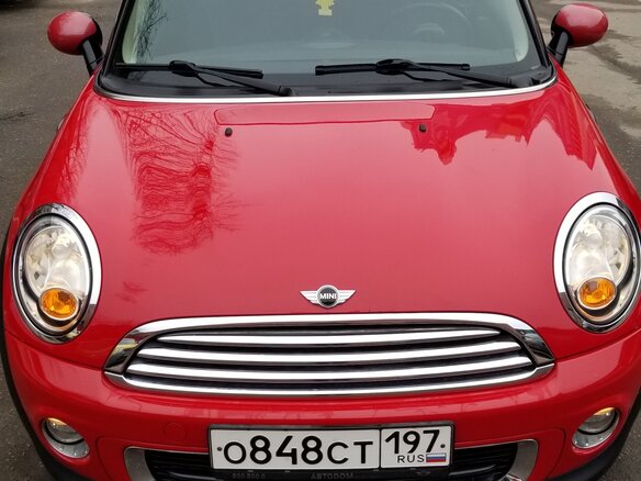 2011 Mini Hatch One II (R56) Рестайлинг, красный, 890000 рублей