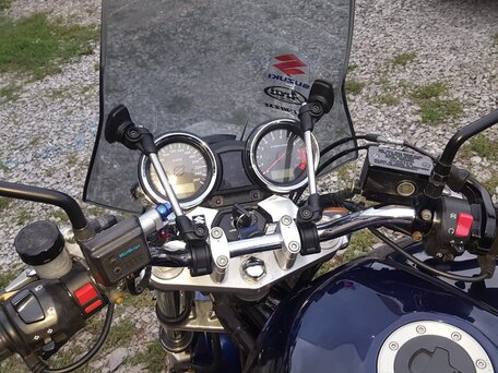 2001 Suzuki GSX 1400, синий, 650000 рублей, вид 1