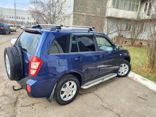 2014 Chery Tiggo (T11) I Рестайлинг (FL), синий, 950000 рублей, вид 4