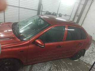2007 Lada (ВАЗ) Kalina I, красный, 230000 рублей, вид 5