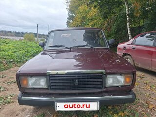 2008 Lada (ВАЗ) 2107, пурпурный, 180000 рублей, вид 4