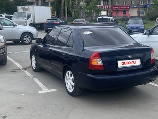 2008 Hyundai Accent ТагАЗ II, синий, 350000 рублей, вид 2
