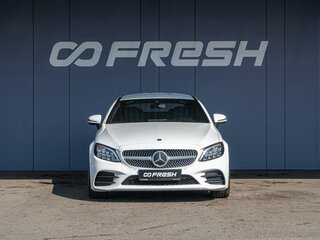 2018 Mercedes-Benz C-Класс 180 IV (W205) Рестайлинг, белый, 3360000 рублей, вид 3