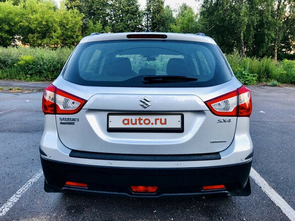 2014 Suzuki SX4 II (S-Cross), серебристый - вид 1
