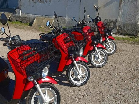 2010 Honda Benly, красный, 119000 рублей, вид 3