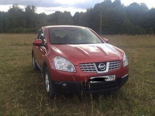 2009 Nissan Qashqai I, красный, 1000000 рублей, вид 1