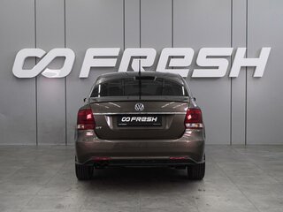 2016 Volkswagen Polo V Рестайлинг, коричневый, 1359000 рублей, вид 4