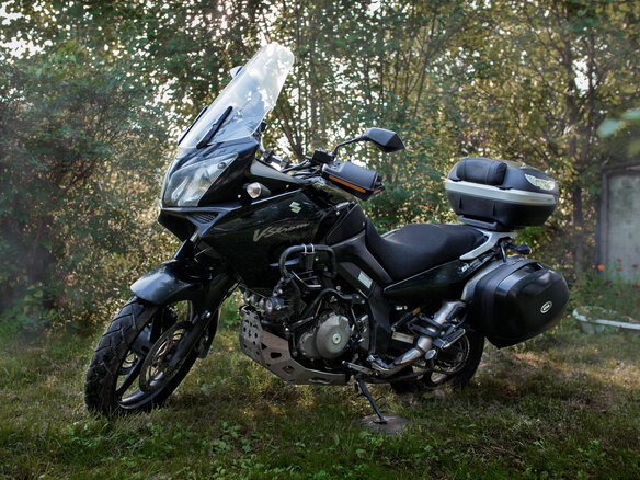 2006 Suzuki V-Strom 1000, чёрный, 450000 рублей