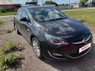 2013 Opel Astra J Рестайлинг, чёрный, 630000 рублей, вид 3