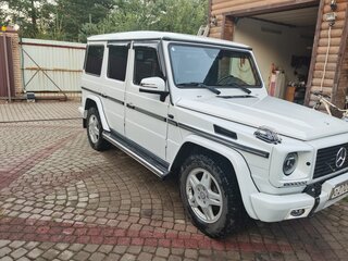 1997 Mercedes-Benz G-Класс 300 II (W463), белый, 1700000 рублей, вид 4