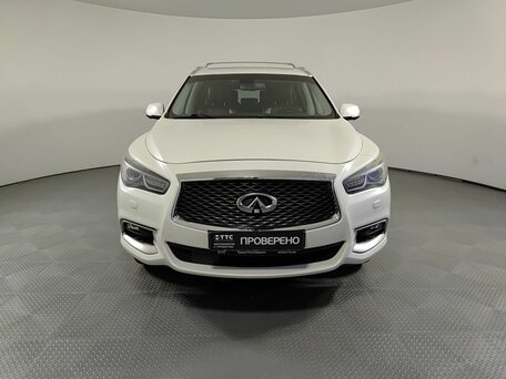 2018 Infiniti QX60 I Рестайлинг, белый, 1823400 рублей, вид 2
